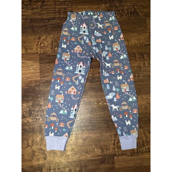 Hanna Andersson Magic Village Long John Set size 110 - Picture 5 of 6